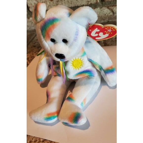 Cheery the Bear Ty Beanie Baby - Picture 3 of 7